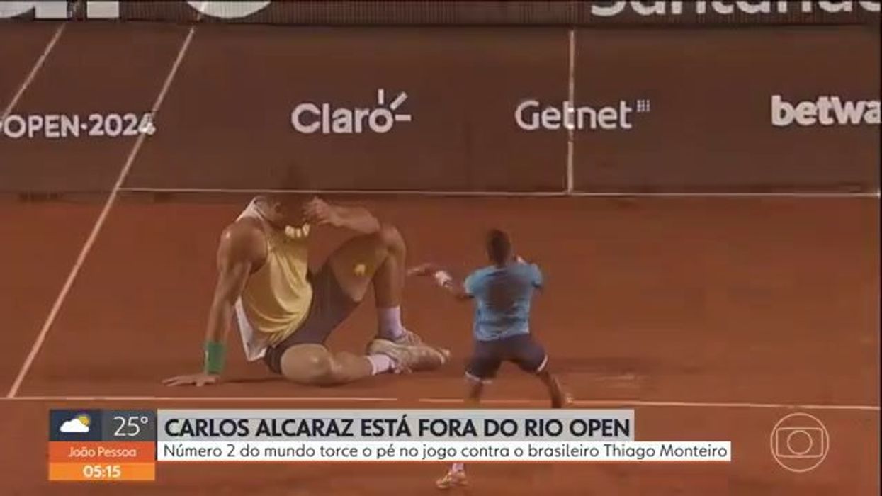 Alcaraz, infortunio alla caviglia a Rio de Janeiro I video