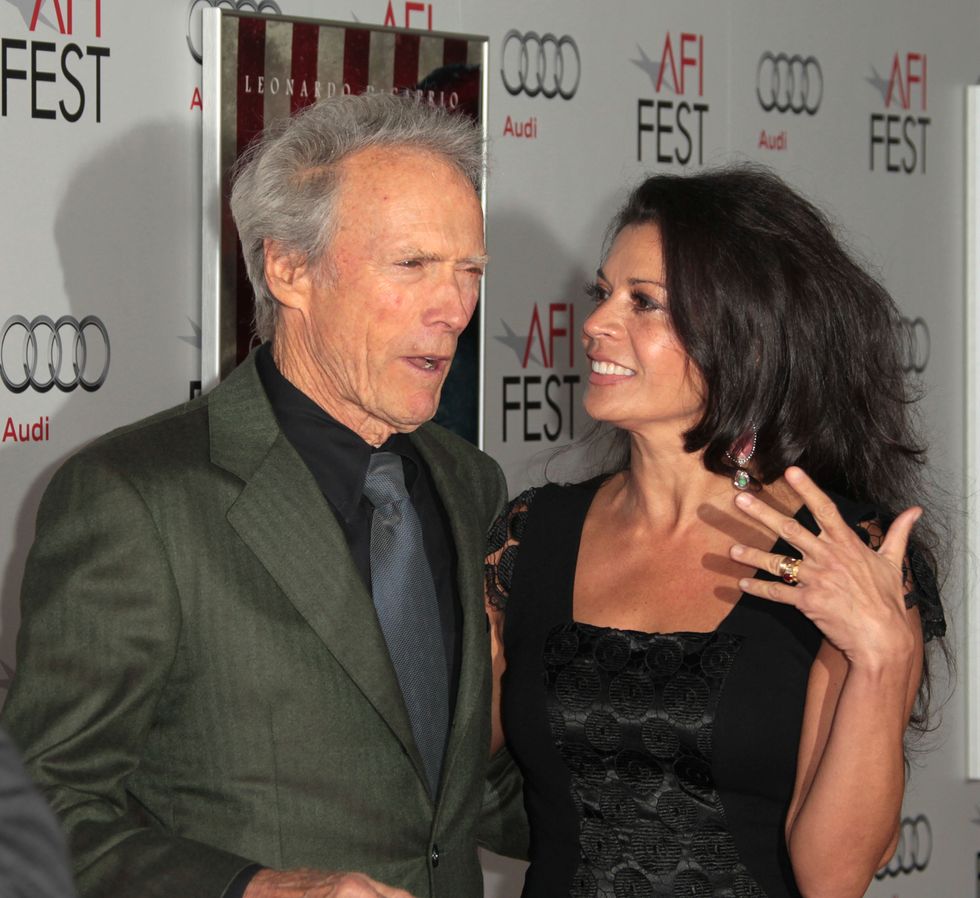 Clint Eastwood moglie e figli