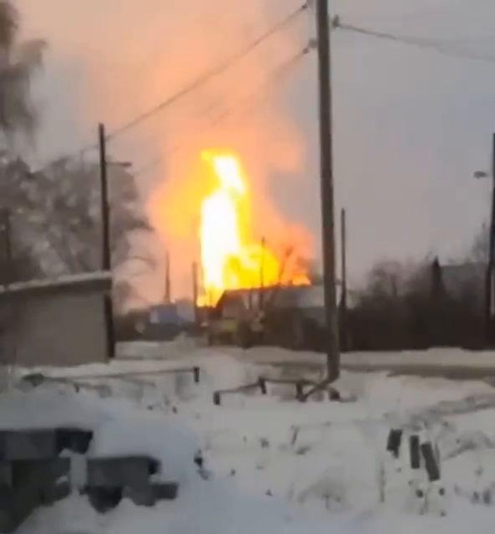 Russia, esplode un gasdotto a Chuvashia | video