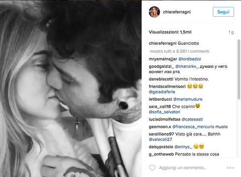 Fedez Ferragni Bacio Social Da 1 5 Milioni Di Like Panorama