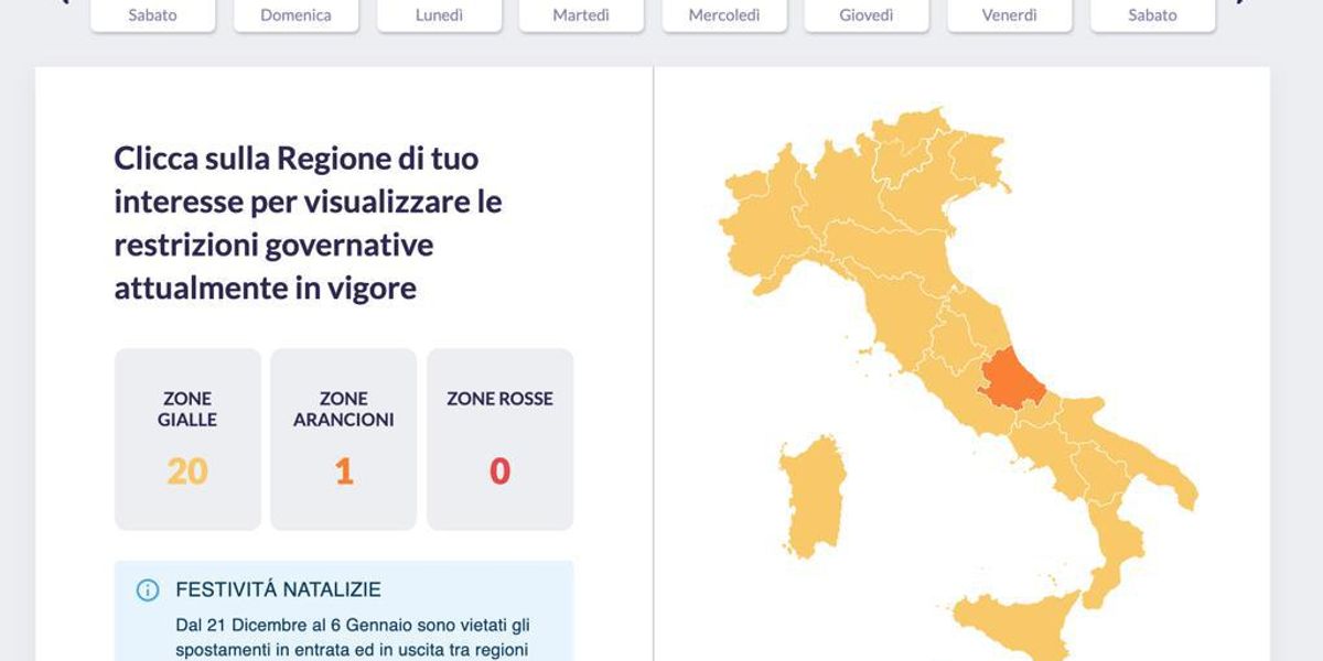 Una App Ci Dice Cosa Possiamo Fare E Cosa No Nell Italia Dei Dpcm Anti Covid Panorama