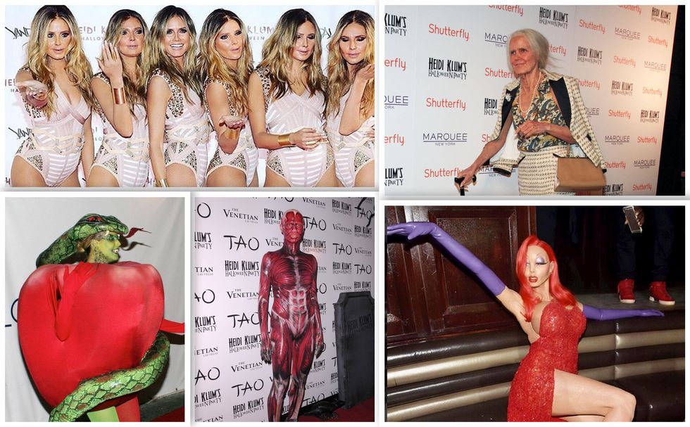 Gli Halloween di Heidi Klum