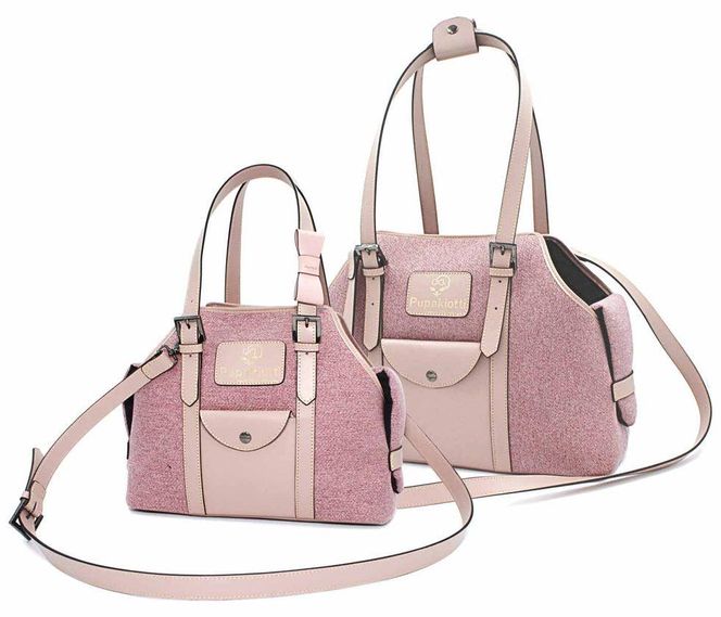 Collare Per Cani Doppia G in Rosa - Gucci