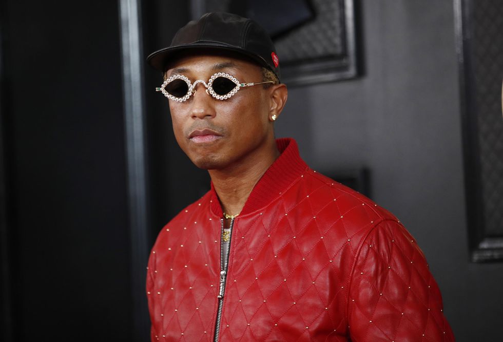 Pharrell Williams, dall'hip hop alla direzione creativa di Louis Vuitton  uomo - Luce