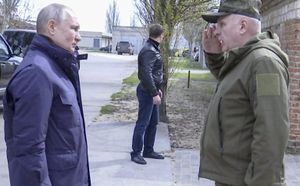 Putin al fronte in Ucraina