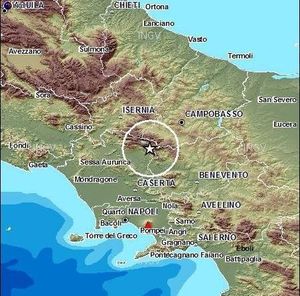 Campania, scossa di terremoto di magnitudo 3.6 tra Salerno e Irpinia