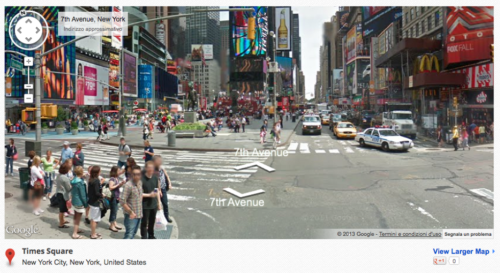 Google Street View: New York - Panorama