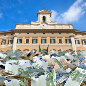 ​Banconote euro, camera deputati, Roma