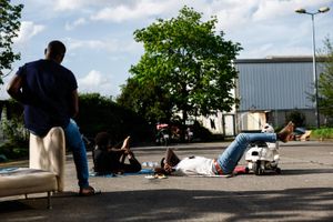 Parigi, clochard, senza tetto