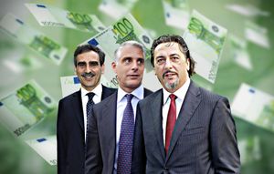  Luigi Lovaglio (Creval) Andrea Orcel (UniCredit) Carlo Cimbri (Unipol)