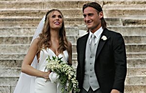 Francesco Totti e Ilary Blasi​