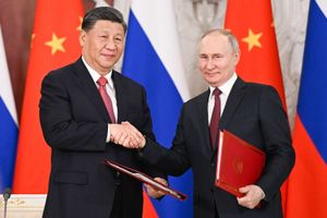 Il presidente cinese Xi Jinping e quello russo Vladimir Putin