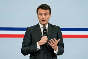 ​Il presidente francese Emmanuel Macron