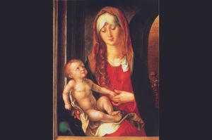 Albrecht Dürer, Madonna con il bambino 