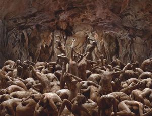 L’immagine Inferno I  di Claudia  Rogge  Galleria Paola Verrengia