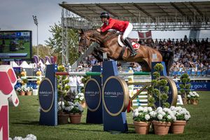 Steve Guerdat, vincitore del Campionato Europeo di Salto Ostacoli.