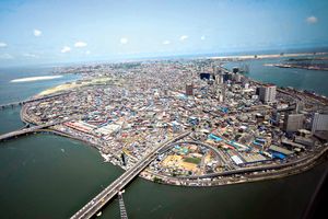 ​un’area di Lagos, in Nigeria