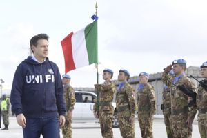 ​L'ex primo ministro Giuseppe Conte