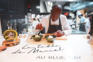 ​chef Marcel Ravin ristorante Blue Bay hotel Monte-Carlo Bay & Resort