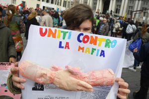 Manifestazione anti Mafia