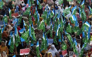 ​Manifestazione in Pakistan