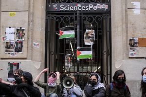 ​Manifestazione pro Palestina a Parigi