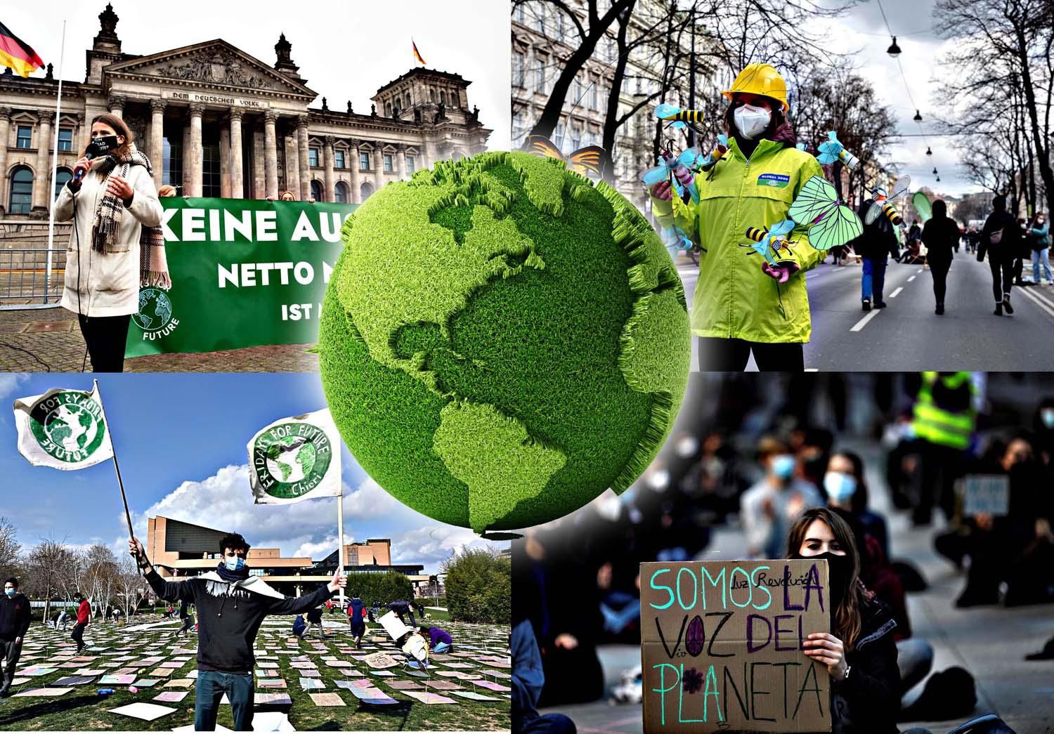 fridays for future in Europa Berlino, Parigi, Torino, Madrid