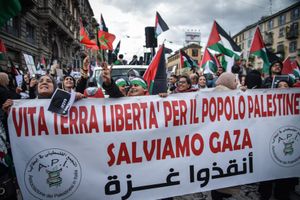 ​Milano, manifestazione pro Palestina