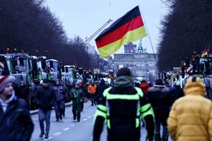 ​proteste, contadini, Germania, trattori