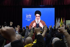 leader di Hezbollah, Hassan Nasrallah