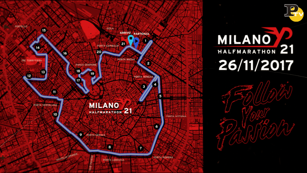 Milano Half Marathon, il percorso. La gara il 26 novembre video