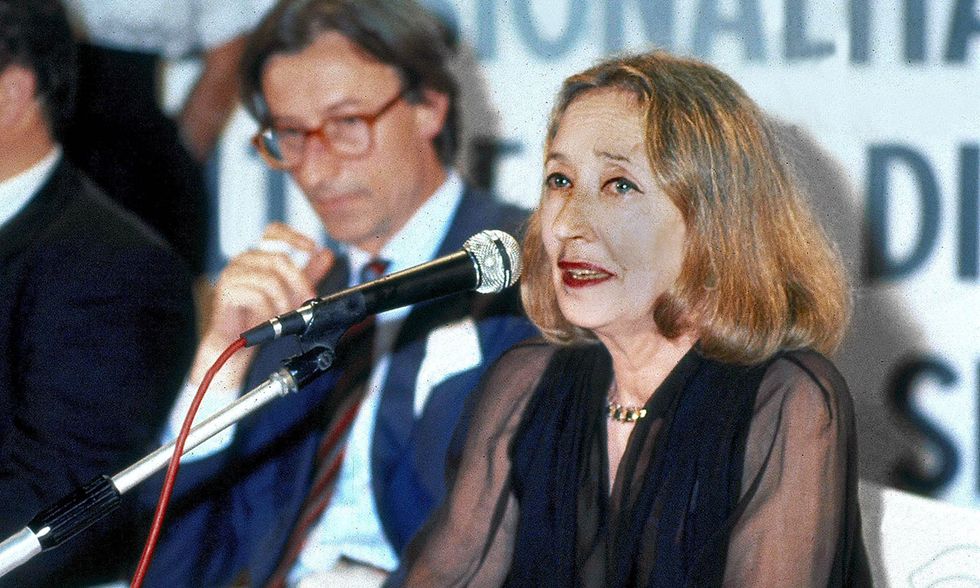 Oriana Fallaci e Vittorio Feltri