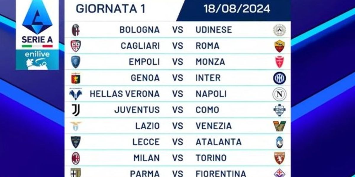 Serie A, ecco il nuovo calendario